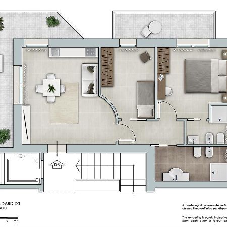 Ferienwohnung Residenza D-Place Ponchielli Riccione Exterior foto